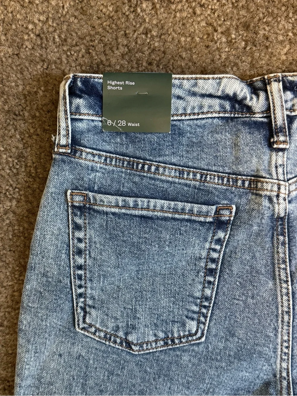 DIY Wild Fable Highest-Rise Denim Shorts Size 6